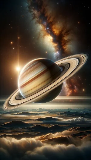 Saturn Wallpaper HD Screenshot 0