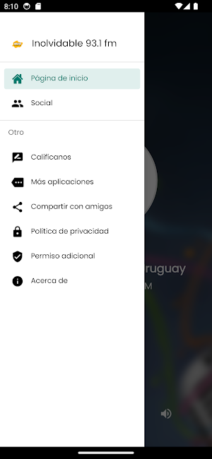 Radio Metropolis FM Uruguay Screenshot 1