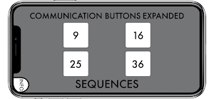 Comm Buttons Exp: Sequences Screenshot 0