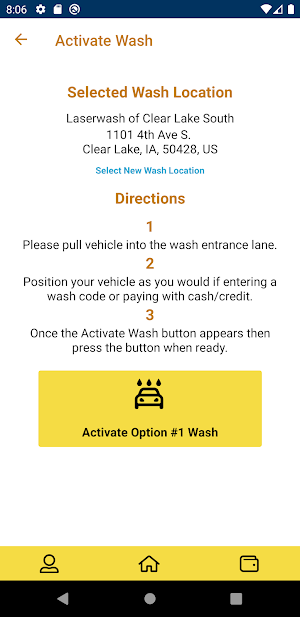 Clear Lake Laser Wash Screenshot 2