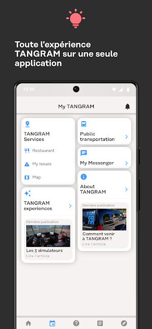 TANGRAM Center Screenshot 1