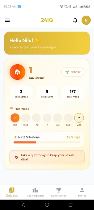 24iQ: Quiz & Trivia Games Screenshot 0