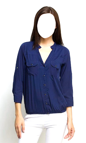 Women Shirt Photo Suit Screenshot 2