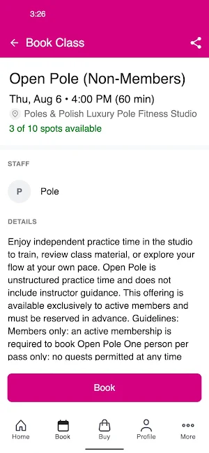 Poles & Polish: Pole Fitness Screenshot 2