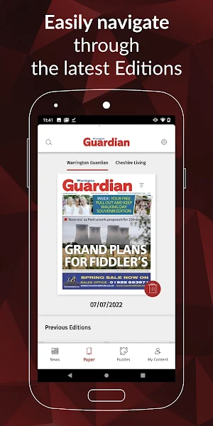 Warrington Guardian Screenshot 1