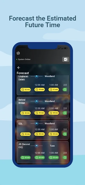 JB SG Traffic Checkpoint Live Screenshot 1
