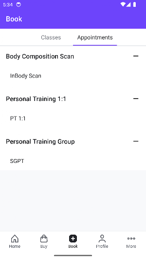 Fitness Narrative Ballard Screenshot 1