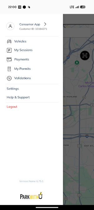 ParkwithU Screenshot 1