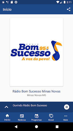 Rádio Bom Sucesso Screenshot 1