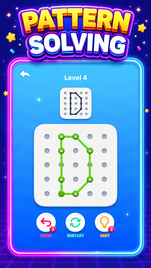 Puzzle Link Shapes Screenshot 0