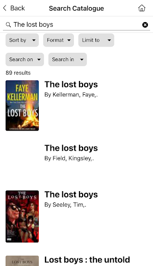 Whanganui District Library Screenshot 2