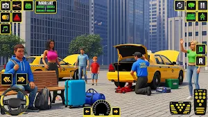 Cab Simulator Game: Taxi Game Screenshot 3