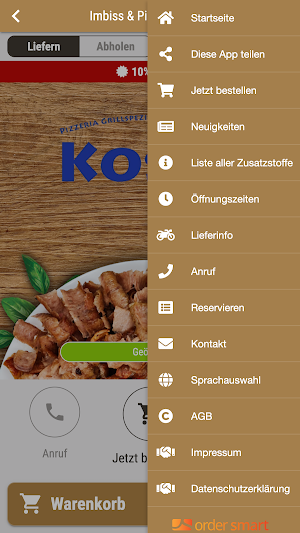 Imbiss & Pizzeria Kosta Screenshot 2