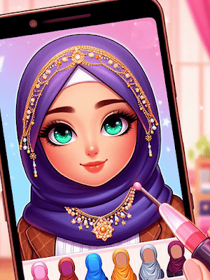 Islamic Wedding Makeover Game Screenshot 2