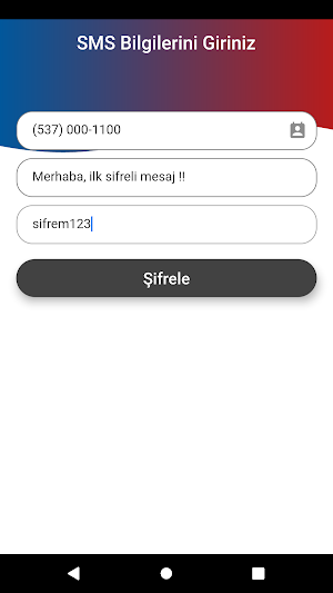 Şifreli SMS - Mesajını Koru Screenshot 3