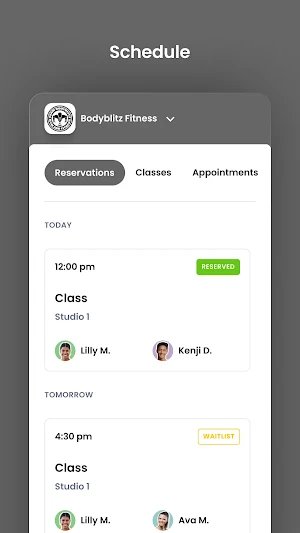 Bodyblitz Fitness Screenshot 2