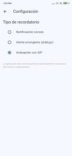 Recordatorio del día Screenshot 3