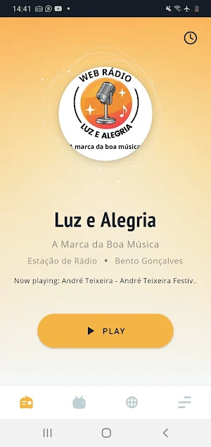 Web Rádio Luz e Alegria Screenshot 0