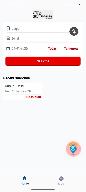 Maharani Travels Screenshot 0