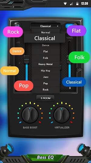 Equalizer & Bass Booster Screenshot 1