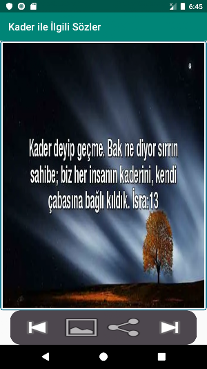 Kader ile İlgili Sözler Screenshot 1