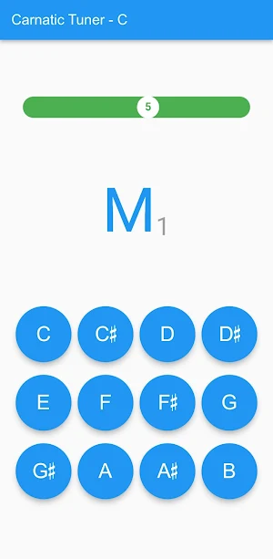 Carnatic Tuner Screenshot 1
