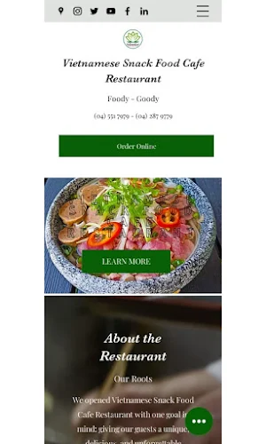VIETNAMESE SNACK FOOD CAFE RES Screenshot 0