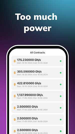 Earn Money Mining BTC Cloud Screenshot 2