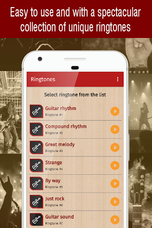 ringtones rock for phone Screenshot 1
