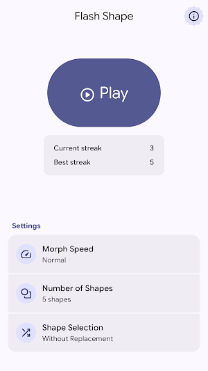 Flash Shape - Visual Memory Screenshot 0