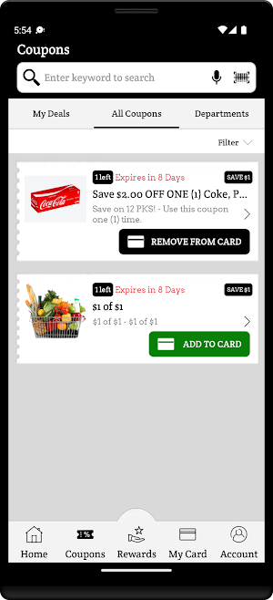 Hamilton’s Marketplace Rewards Screenshot 1