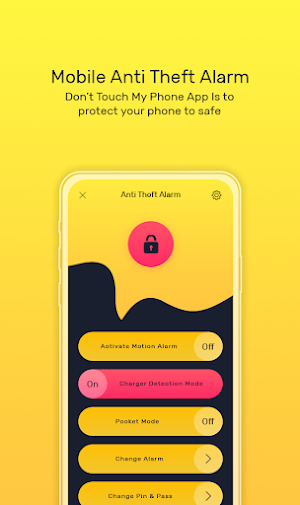 Mobile Anti-theft alarm - Battery Theft Alarm Screenshot 0
