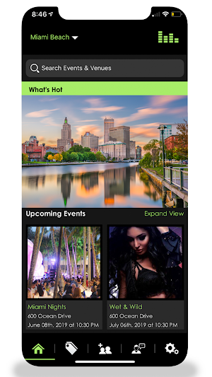 The Venue App. Screenshot 2
