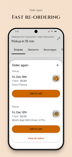Ulavacharu Indian Restaurant Screenshot 3