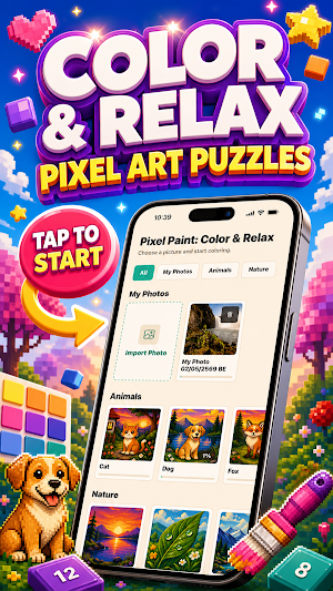 Pixel Paint: Color & Create Screenshot 2