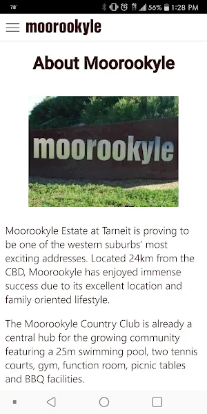 Moorookyle Community App Screenshot 1