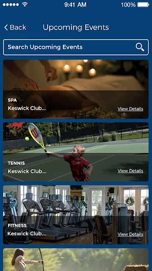 Keswick Club Screenshot 3