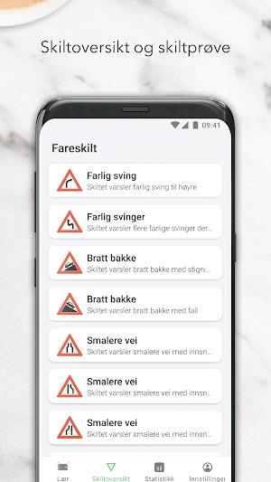 Teoriappen Bil - teoriprøven - teoritentamen Screenshot 3