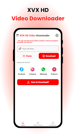 XVX HD Video Downloader Screenshot 1