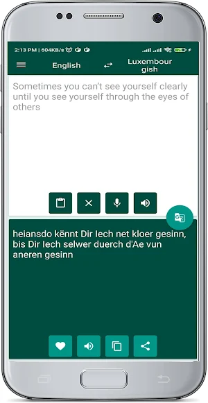 English Luxembourgish Trans Screenshot 1