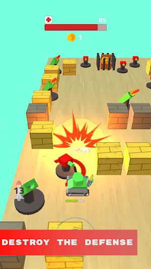 Rocket tanks. Boss payback Screenshot 1