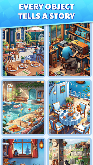 Hidden Objects: Mystery Puzzle Screenshot 3