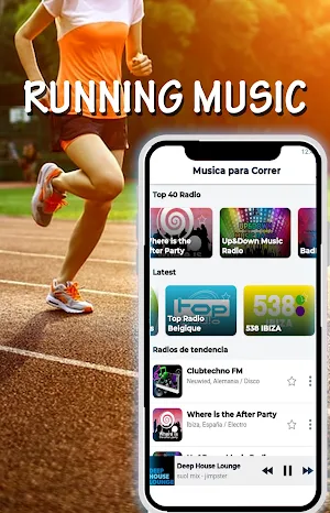 Running Music App Screenshot 0