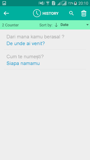 Romanian Indonesian Translator Screenshot 3