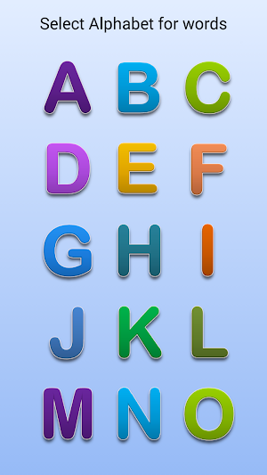 Kids English Words Vocabulary Screenshot 1