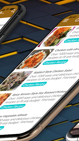 Chicken Recipes Offline Easy Screenshot 2