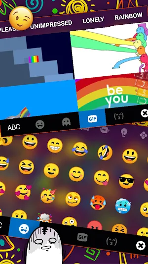 Brazil Carnaval Keyboard Backg Screenshot 3