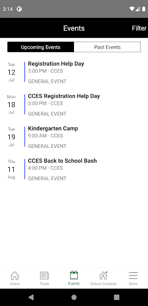 Cumberland County Schools Screenshot 2