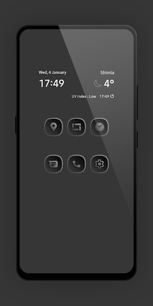 Shadow Gray Icon Pack Screenshot 0