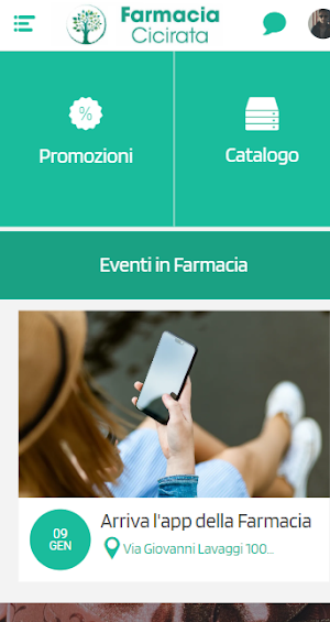 Farmacia Cicirata Screenshot 2